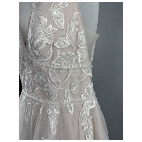 Rebecca Ingram 22RT538B01 Sz 10 Wedding Dress NWT - Picture 8 of 16
